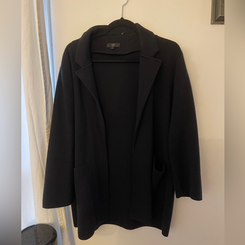 J Crew Wool Blazer/Cardigain